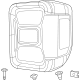 Mopar 68336582AG Combination Lamp Assy, Rear Passenger Side