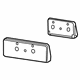 Mopar 68274220AC License Bracket, Front