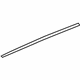 Mopar 68257473AD Upper Molding, Rear Driver Side