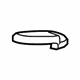 Mopar 68231983AB Upper Insulator, Rear