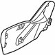 Mopar 5RT00DX9AC Track Cover, Black, Front Outer Passenger Side