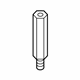 Mopar 68411188AA Engine Cover Spacer