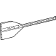 Mopar 7CS76DX8AA Speaker Grille, Rear Passenger Side