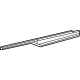 Mopar 6UB66AAAAA Applique, Rear Inner Passenger Side