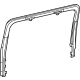 Mopar 6UB36TX7AE Frame Trim, Black