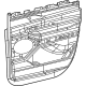 Mopar 7KS90SD4AA Door Trim Panel, Gray, Rear Inner Passenger Side
