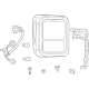 Mopar 68336576AF Combination Lamp Assy, Rear Passenger Side