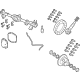 Mopar 68639159AA Axle Assembly, Rear