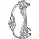 Mopar 68292132AA Window Regulator, Rear Passenger Side
