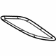 Mopar 1WY26LC5AD Speaker Grille, Blue, Rear Passenger Side