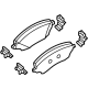 Mopar 68603420AA Brake Pads, Rear