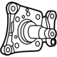 Mopar 68133286AA Spindle, Rear Passenger Side