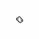 Mopar 68239839AA Exhaust Pipe Gasket, Rear