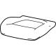 Mopar 7NB57U00AA Seat Cover, Front