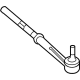 Mopar 68543865AA Outer Tie Rod, Front Passenger Side