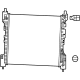 Mopar 68411210AA Radiator