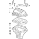 Mopar 53011130AB Air Cleaner Assembly