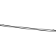Mopar 6SD51XS9AA Upper Molding, Black, Front