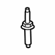 Mopar 6510522AA Skid Plate Stud