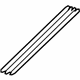 Mopar 68419016AB Floor Rail, Rear Passenger Side