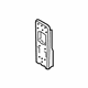 Mopar 68563722AA Rail End, Front