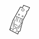 Mopar 68405499AA Seat Bracket, Front