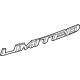 Mopar 68256485AA Nameplate, Rear Passenger Side