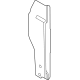 Mopar 5MH22LAHAA Center Pillar Trim, Lower Passenger Side