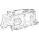 Mopar 7RP24TX7AA Lower Quarter Trim