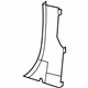 Mopar 1EB78HL1AB Lock Pillar Trim, Beige, Passenger Side