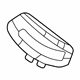 Mopar 5SZ62PS4AA Seat Belt Trim, Gray, Rear Passenger Side