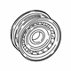 Mopar 68382306AA Idler Pulley
