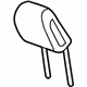 Mopar 7RK071A3AA Headrest, Black, Front