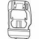 Mopar 5RT15DX9AE Seat Back Panel, Black, Front Driver Side