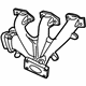 Mopar 4666084AC Exhaust Manifold, Passenger Side