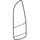 Mopar 68460760AA Mirror Glass, Front Passenger Side