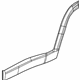 Mopar 5UP26RXFAB Body Side Molding, Rear Passenger Side