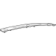 Mopar 1SE86DX9AD Defroster Grille, Black