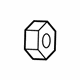 Mopar 6510584AA Steering Wheel Nut