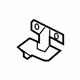 Mopar 55113563AG Hinge, Rear Driver Side
