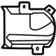 Mopar 68493437AA Air Duct, Front Driver Side