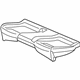Mopar 5LH27DX9AA Cushion Cover, Gray, Rear