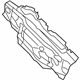 Mopar 68204728AC Insulator, Front Inner