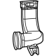 Mopar 68416549AA Side Duct, Front Upper Driver Side