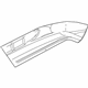 Mopar 4897588AB Face Bar, Front