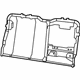 Mopar 68050769AA Seat Back Frame, Rear Passenger Side