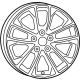 Mopar 6BG72RXFAA Wheel, Alloy