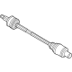 Mopar 68622458AA Axle Shaft