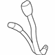 Mopar PH761AZAB Buckle End, Rear Inner Passenger Side