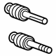 Mopar 68095415AA Pin, Rear